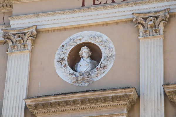 Teatro Curci. Barletta. Puglia. Itália . — Fotografia de Stock