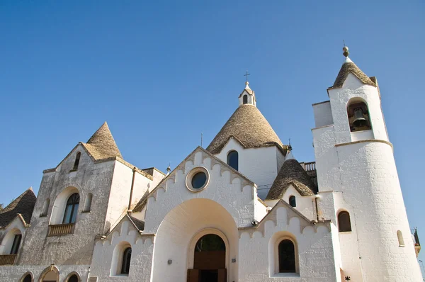 St. Antonio Trullo Church. Alberobello. Puglia. Italy. — Stock Photo, Image
