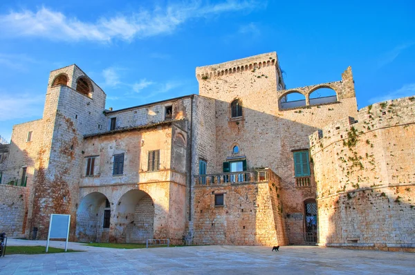 孔韦尔萨诺的城堡。普利亚大区。意大利. — 图库照片