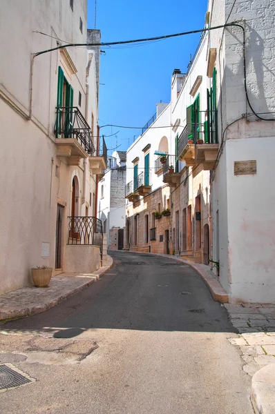 Alleyway. Locorotondo. Puglia. Italy. — Stock Photo, Image