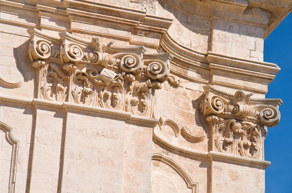 St. Martino Bazilika Kilisesi. Martina Franca. Puglia. İtalya. — Stok fotoğraf