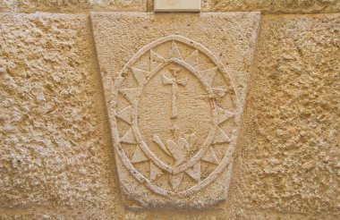 tarihi Saray. Molfetta. Puglia. İtalya.