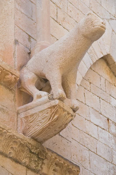 Kostel Duomo. Molfetta. Puglia. Itálie. — Stock fotografie