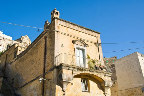 Alleyway. Sassi of Matera. Basilicata. Italy. — Stock Photo, Image