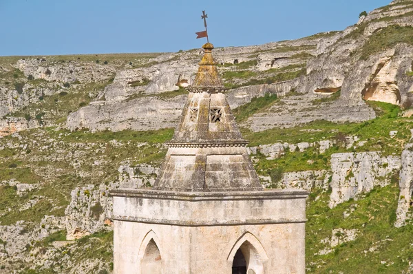 Kirche des hl. Pietro Caveoso. matera. Basilikata. Italien. — Stockfoto