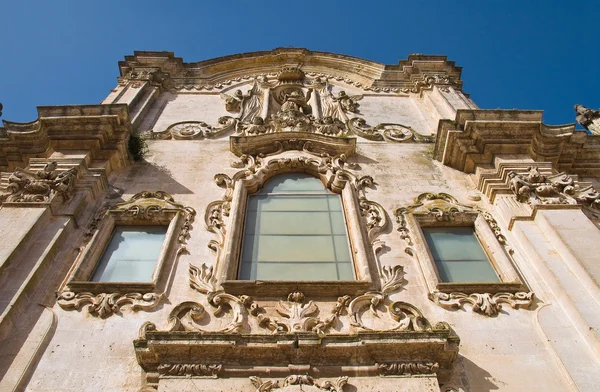 Kościół St. Francesco. Matera. Basilicata. Włochy. — Zdjęcie stockowe