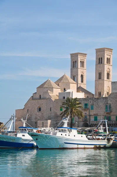 Panoramiczny widok z Molfetta. Puglia. We Włoszech. — Zdjęcie stockowe