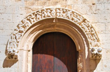 Barletta katedral kilise. Puglia. Güney İtalya.
