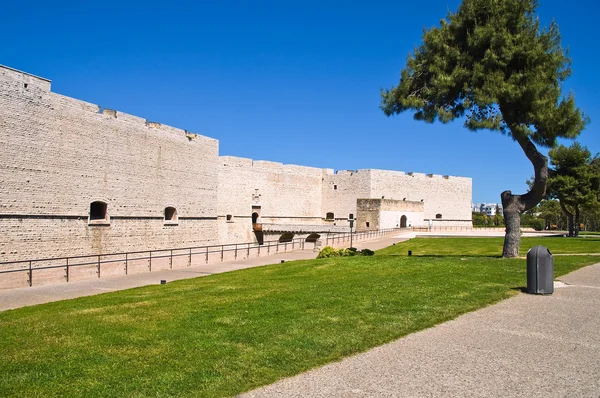 Barletta'nın Kalesi. Puglia. İtalya. — Stok fotoğraf