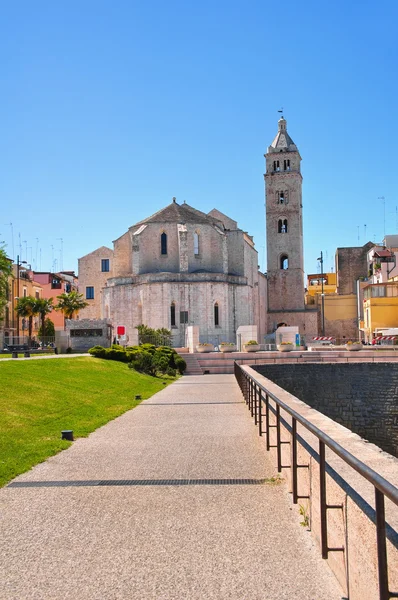 Katedrální kostel Barletta. Puglia. Itálie. — Stock fotografie