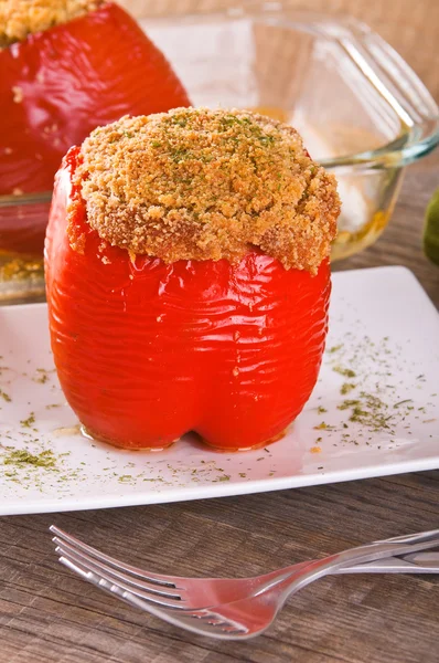 Gevulde paprika. — Stockfoto