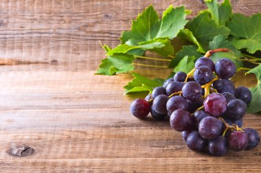 Bir avuç üzüm görüntüsünü.