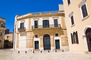 Brindisi tarihi Sarayı. Puglia. İtalya.