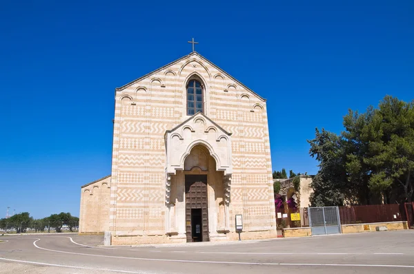 Kilisesi, Aziz Maria del Casale. Brindisi. Puglia. İtalya. — Stok fotoğraf