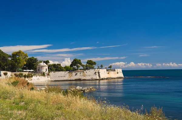 Panoramatický pohled na trani. Puglia. Itálie. — Stock fotografie