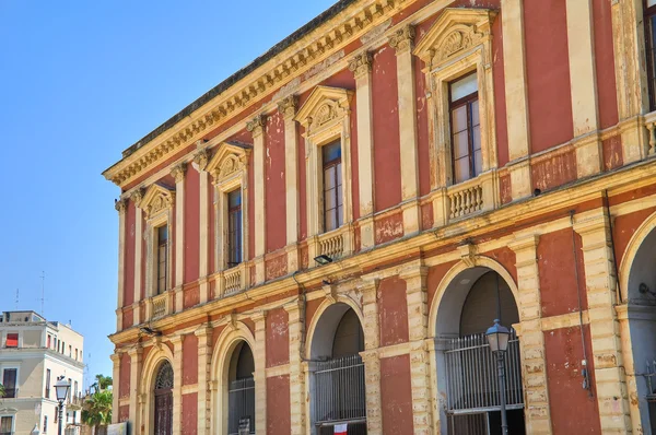 Historischen palast von bari. Apulien. Italien. — Stockfoto