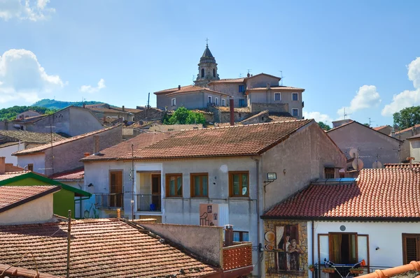 Panoramic view of Satriano di Lucania. — Stock Photo, Image