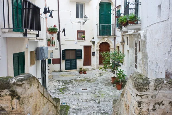 モノポリーの路地。プーリア州.イタリア. — ストック写真