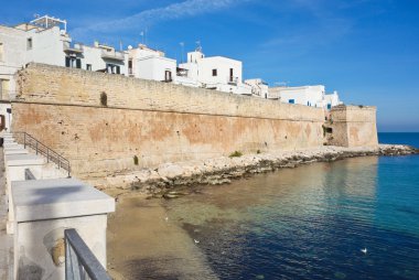 monopoli panoramik bir bakış. Puglia. İtalya.