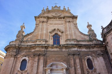 Monopoli katedral kilise. Puglia. İtalya.