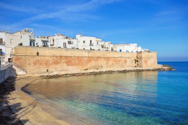 monopoli panoramik bir bakış. Puglia. İtalya.