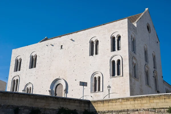 Bazilika svatého Mikuláše. Bari. Apulie. — Stock fotografie