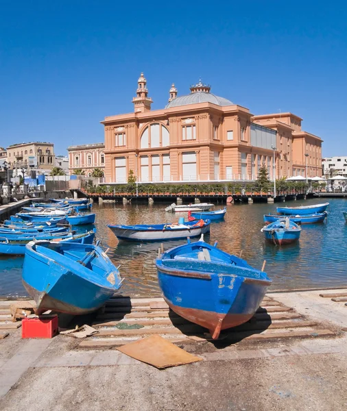 Panoramatický pohled z bari. Puglia. Itálie. — Stock fotografie