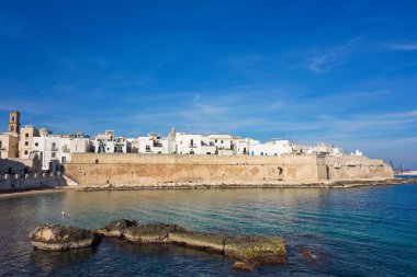 monopoli panoramik bir bakış. Puglia. İtalya.