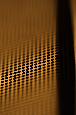 Yüksek teknoloji arka plan. Delikli metal doku.