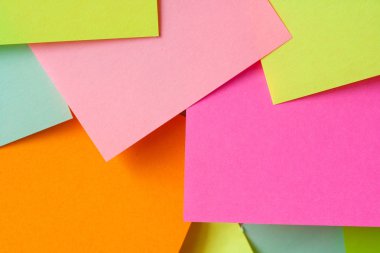geometrik arka plan kağıt renk etiketleri