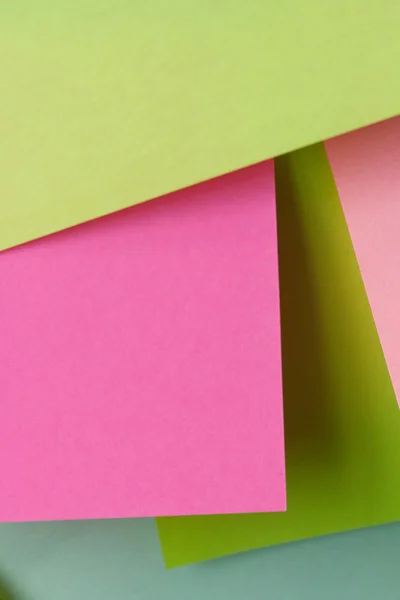 Absztrakt geometriai háttér papír színes matricák — Stock Fotó