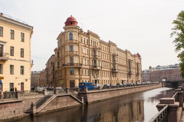 nehir, st. petersburg görünümünü. Rusya