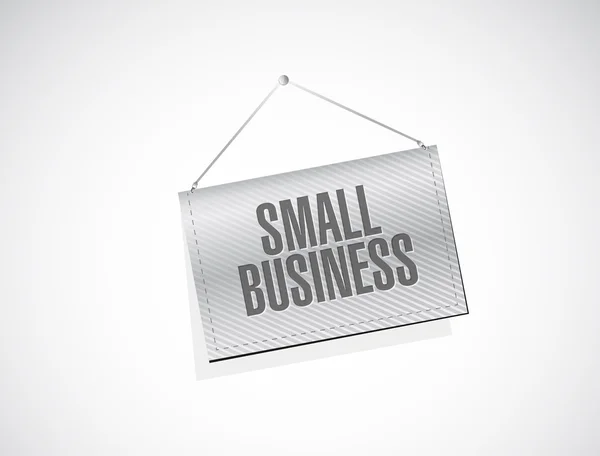 Small business banner sign concept — Stock Photo, Image