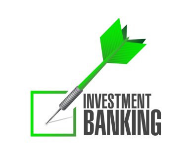 yatırım bankacılığı onay ok işareti kavramı