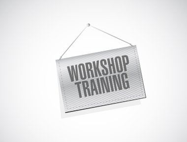 Atölye Eğitim afiş işareti kavramı