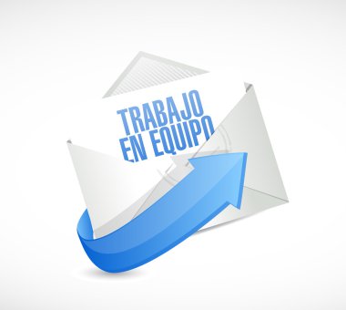 ekip çalışması zarf işareti İspanyolca