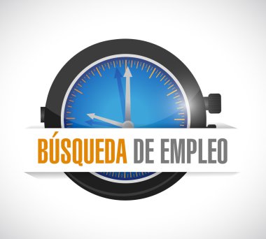 iş arama izlemek işareti kavramı İspanyolca