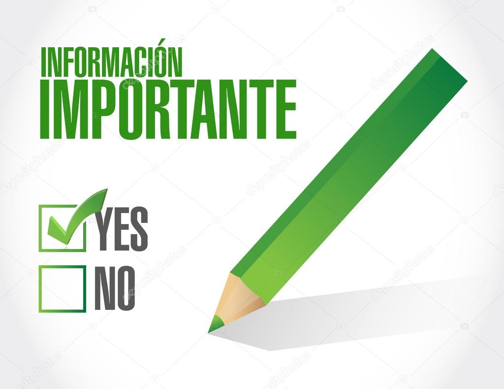 Resultado de imagen para informacion importante