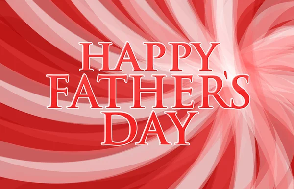 Happy fathers day red background — Stock Photo, Image