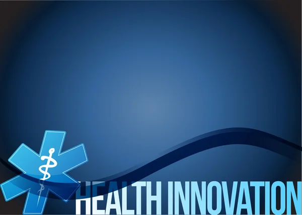 Health Innovation background sign illustration — Stock Photo, Image