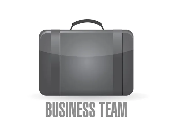 Business team concetto valigia — Foto Stock