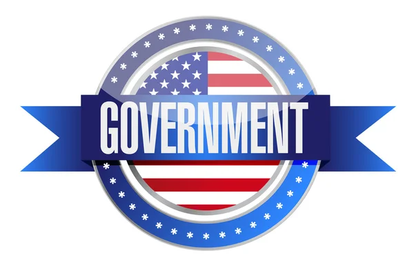 Us government seal illustration design — Stock Photo, Image