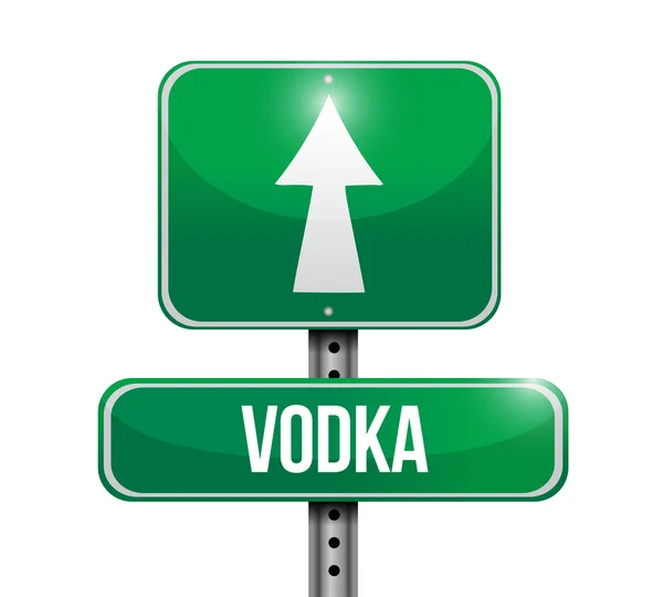 Vodka illustration design — Stockfoto