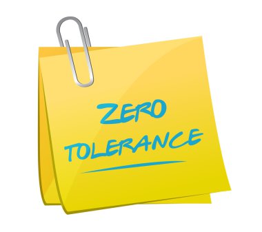 sıfır tolerans faturası illüstrasyon tasarımı