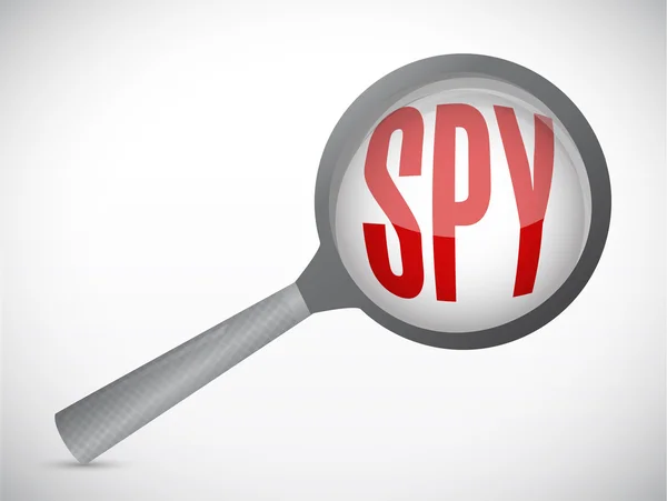 Spy Förstora bild design — Stockfoto