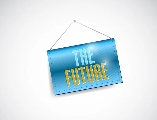 De toekomst opknoping ontwerp van de illustratie van de banner — Stockfoto