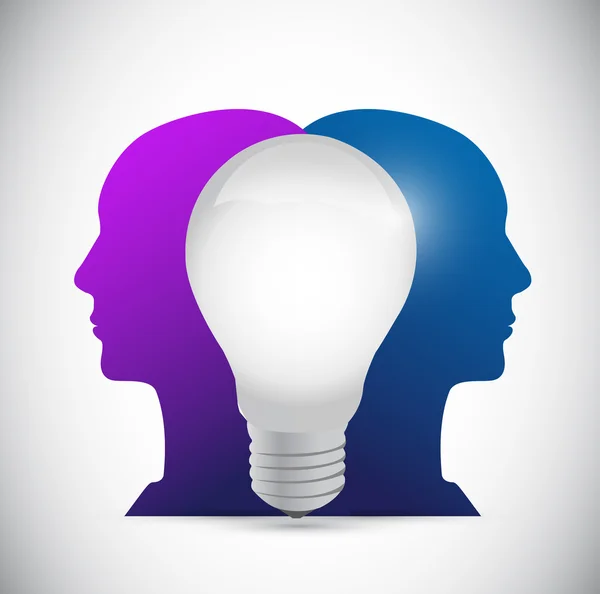 People ideas illustration design — Stock Photo, Image