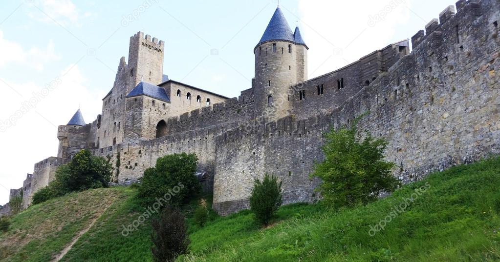 medieval fortress and walled city of Carcassone