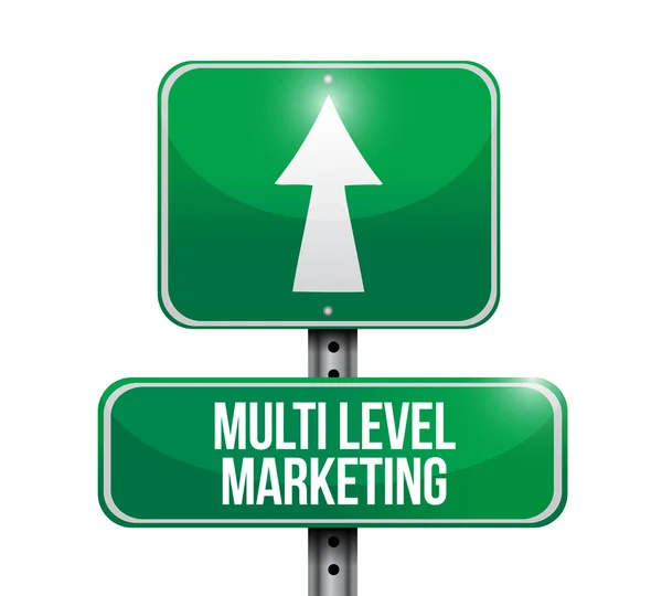 Multi niveau marketing teken — Stockfoto