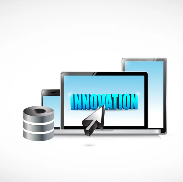 Innovation elektronik illustration — Stockfoto